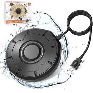 Bird Bath Heater,Birdbaths De-Icer,Birdbath Water Heater Deicer Thermostatically